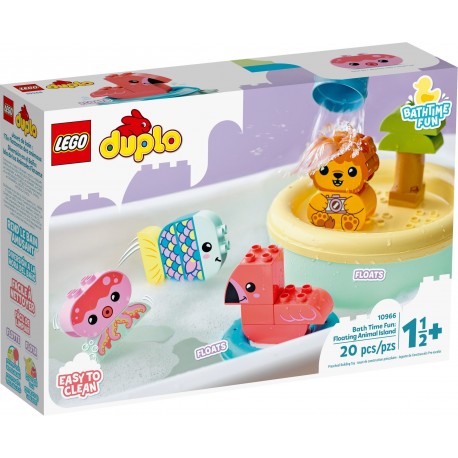 10966 LEGO DUPLO - Забавления в банята: плаващ остров с животни