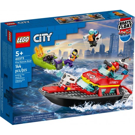 60373 LEGO CITY Fire - Пожарникарска спасителна лодка