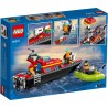 60373 LEGO CITY Fire - Пожарникарска спасителна лодка