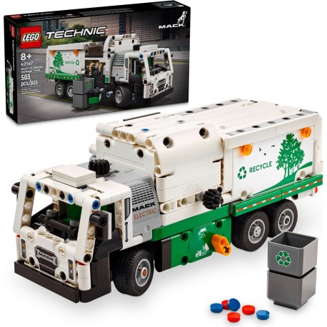 42167 LEGO TECHNIC Mack LR Electric - Боклукчийски камион