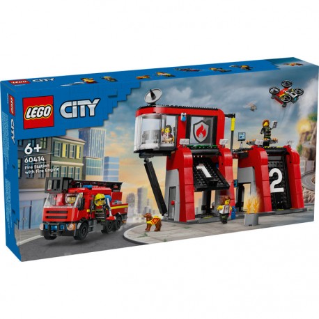 60414 LEGO CITY - Пожарна команда и пожарникарски камион