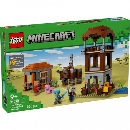 21278 LEGO® Minecraft® - Кулата на грабителите и Опустошителя
