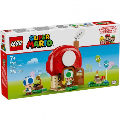72041 LEGO® Super Mario - Парти в къщата на Toad