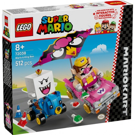 72038 LEGO® Super Mario™  - Mario Kart™ – Wario и King Boo