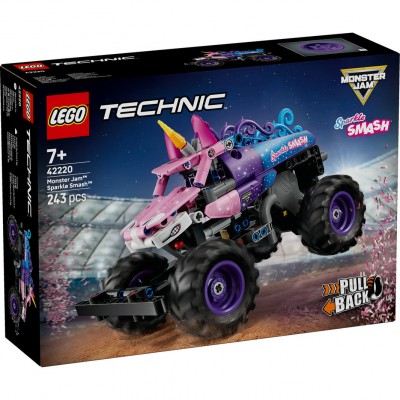 42220 LEGO® Technic - Monster Jam™ Sparkle Smash™ с издърпване назад