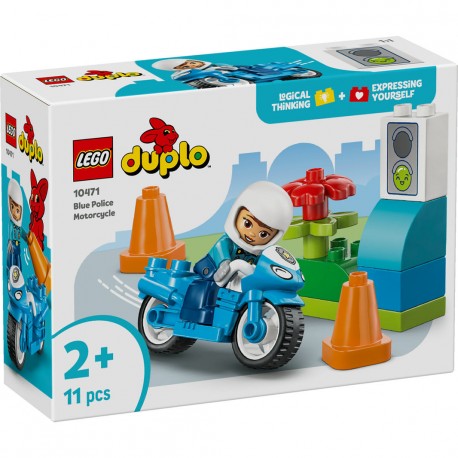 10471 LEGO® DUPLO  - Син полицейски мотоциклет