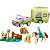 42695 LEGO® Friends  - Ремарке за кон и бебе жребче