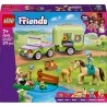 42695 LEGO® Friends  - Ремарке за кон и бебе жребче