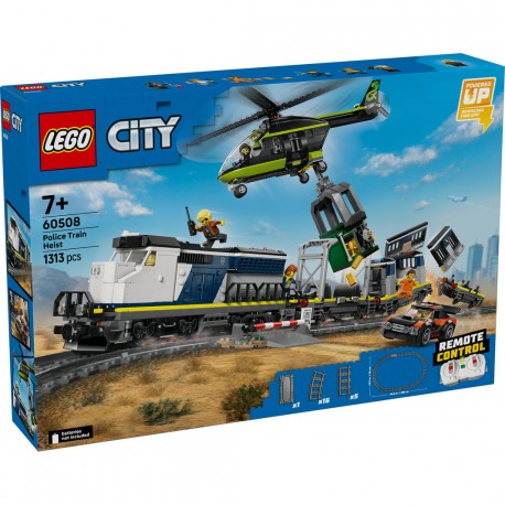 60508 LEGO® City - Обир на полицейски влак