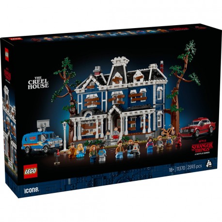 11370 LEGO Icons - Странни неща: Къщата на семейство Крийл