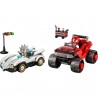 77118 LEGO® Sonic - Колата на Silver срещу чудовищния камион на Нъкълс