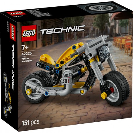 42225 LEGO Technic - Жълт мотоциклет