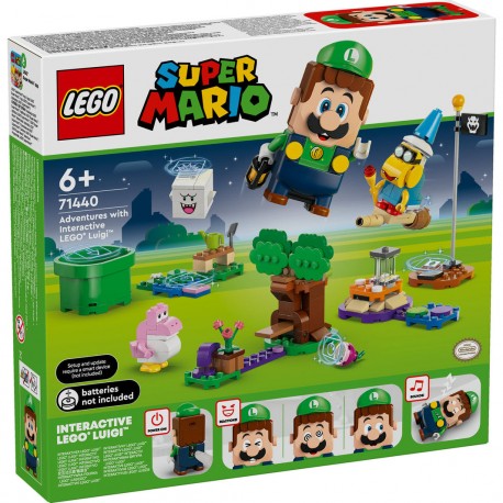 71440 LEGO® Super Mario™ - Приключения с интерактивна фигура LEGO® Luigi™