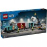 LEGO® City 60509 - Пристанищен товарен влак с кран и камион
