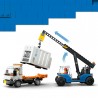 LEGO® City 60509 - Пристанищен товарен влак с кран и камион