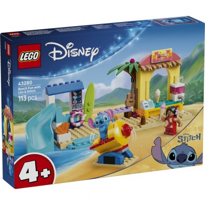 LEGO® Disney™ 43280 - Забавление на плажа с Лило и Стич
