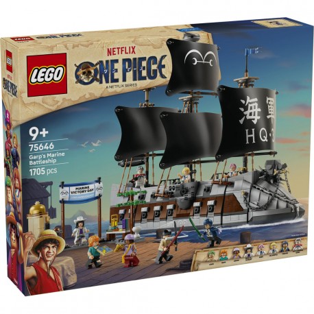 LEGO® One Piece 75646 - Военният боен кораб на Гарп
