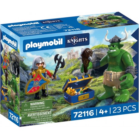 Playmobil 72116 - Трол с рицарско съкровище