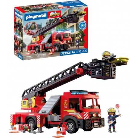 Playmobil 72192 - Пожарен автомобил със стълба