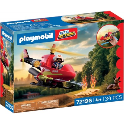 Playmobil 72196 - Пожарен хеликоптер