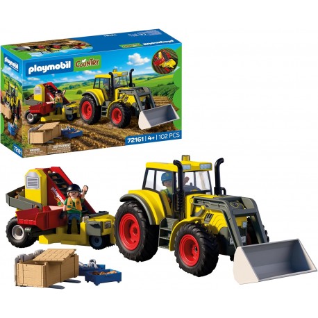 Playmobil 72161 - Голям трактор с картофокомбайн