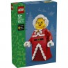 LEGO Icons 40875 - Минифигурка на Баба Коледа в увеличен размер
