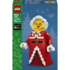 LEGO Icons 40875 - Минифигурка на Баба Коледа в увеличен размер
